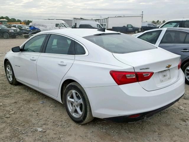 1G1ZB5ST5HF143565 - 2017 CHEVROLET MALIBU LS Ақ фото 3