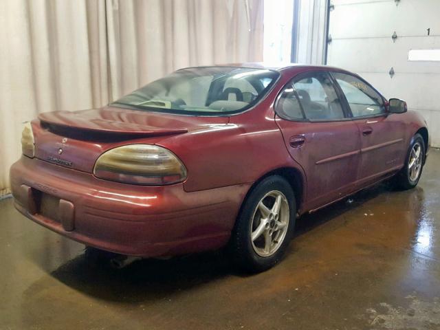 1G2WK52J13F160014 - 2003 PONTIAC GRAND PRIX RED photo 4