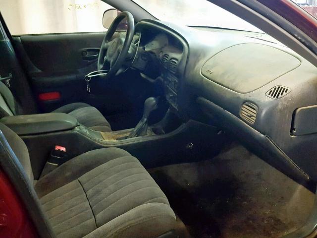 1G2WK52J13F160014 - 2003 PONTIAC GRAND PRIX RED photo 5