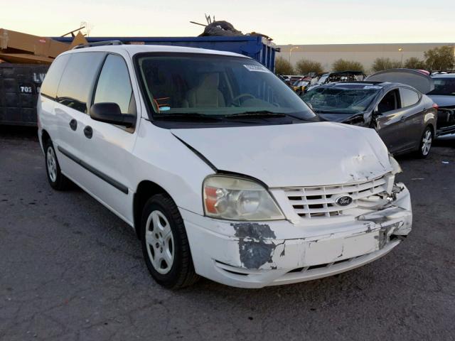 2FMDA51654BA66459 - 2004 FORD FREESTAR S WHITE photo 1