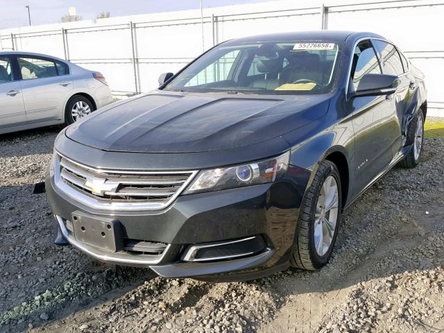 2G1135SRXE9197009 - 2014 CHEVROLET IMPALA ECO GRAY photo 2