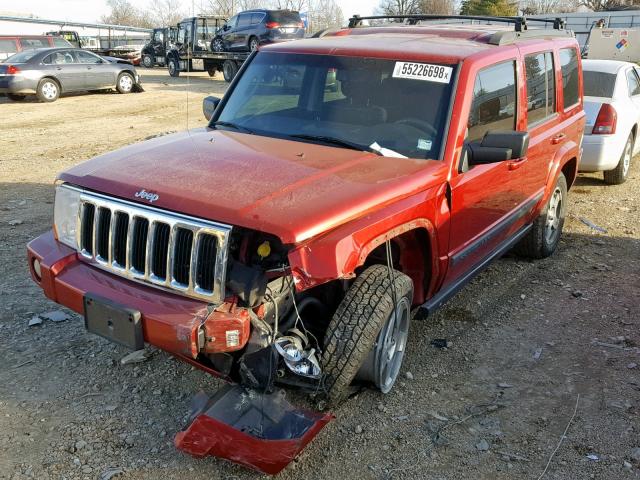 1J8HG48K79C553261 - 2009 JEEP COMMANDER Qırmızı foto 2