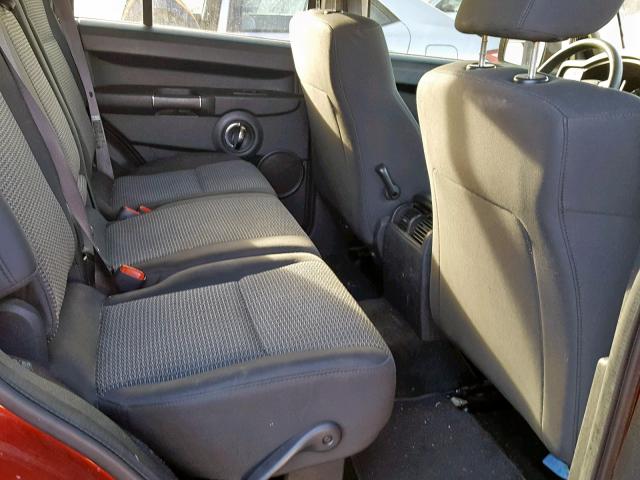 1J8HG48K79C553261 - 2009 JEEP COMMANDER Qırmızı foto 6