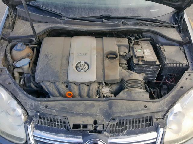 3VWSG71K37M021247 - 2007 VOLKSWAGEN JETTA 2.5 GRAY photo 7