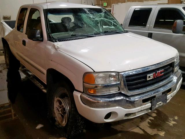 2GTEK19T241223895 - 2004 GMC NEW SIERRA WHITE photo 1