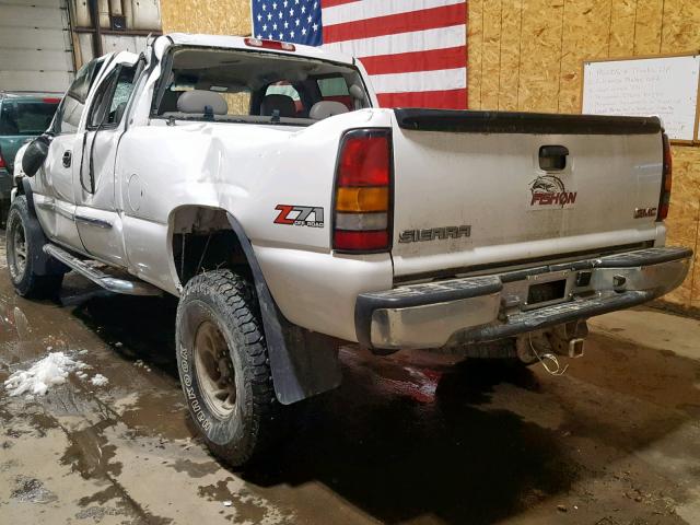 2GTEK19T241223895 - 2004 GMC NEW SIERRA WHITE photo 3