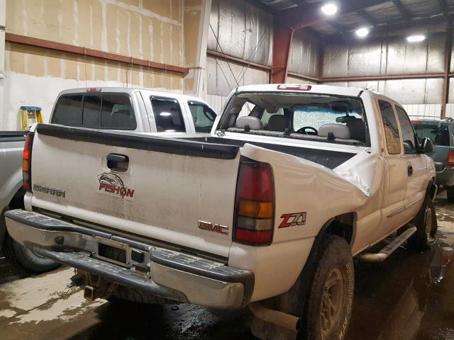 2GTEK19T241223895 - 2004 GMC NEW SIERRA WHITE photo 4