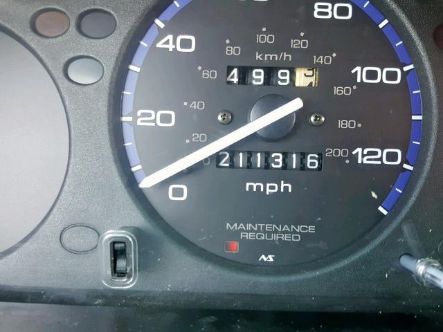 2HGEJ6614YH534018 - 2000 HONDA CIVIC BASE GREEN photo 8