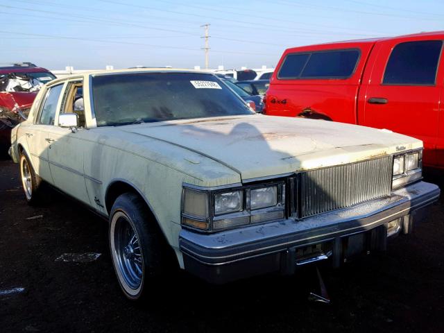 6S69R6Q511385 - 1976 CADILLAC SEVILLE YELLOW photo 1