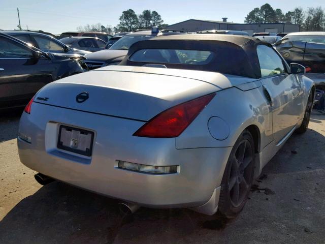 JN1AZ36A75M755760 - 2005 NISSAN 350Z ROADS SILVER photo 4