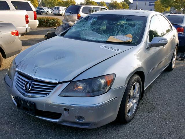 JH4KB16566C003177 - 2006 ACURA RL GRAY photo 2