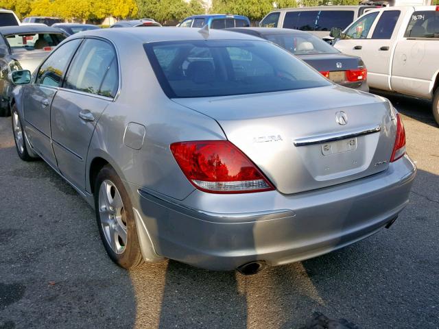 JH4KB16566C003177 - 2006 ACURA RL GRAY photo 3