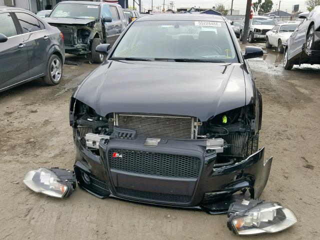 WAUAF78E78A159094 - 2008 AUDI A4 2.0T BLACK photo 9