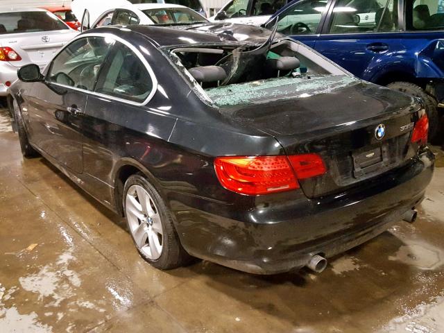 WBAKF9C50CE620693 - 2012 BMW 335 XI BLACK photo 3