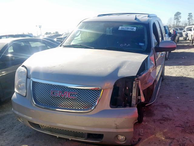 1GKFK638X8J172202 - 2008 GMC YUKON DENA GRAY photo 2