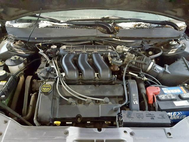 1FAFP59S62G150668 - 2002 FORD TAURUS SEL GRAY photo 7