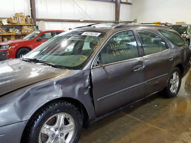 1FAFP59S62G150668 - 2002 FORD TAURUS SEL GRAY photo 9