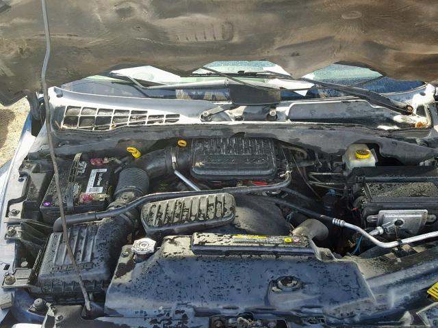 1D4HD48K16F119026 - 2006 DODGE DURANGO SL BLUE photo 7