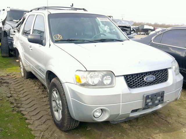 1FMYU59H87KA76086 - 2007 FORD ESCAPE HEV SILVER photo 1