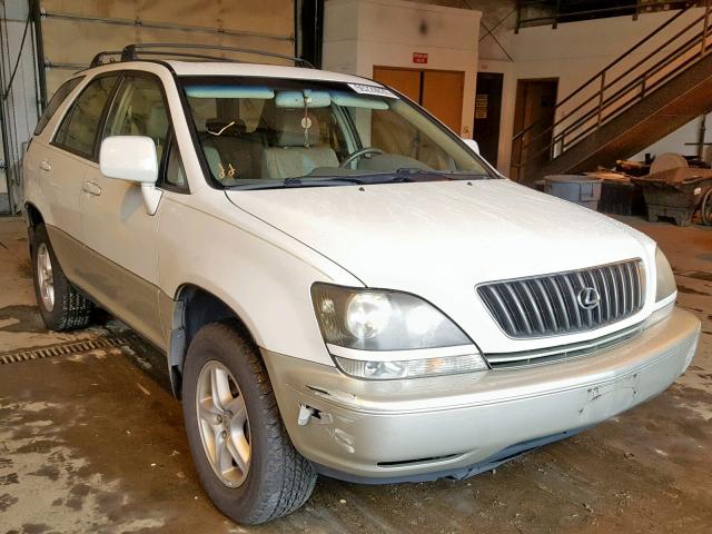 JT6HF10U2X0076377 - 1999 LEXUS RX 300 WHITE photo 1