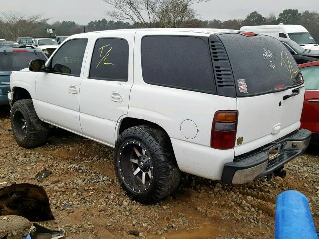 1GNEC13Z93J105736 - 2003 CHEVROLET TAHOE C150 WHITE photo 3