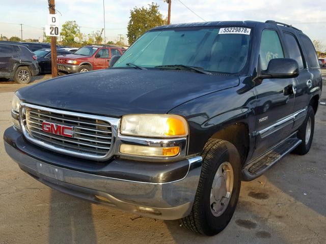 1GKEC13T64R256383 - 2004 GMC YUKON GRAY photo 2