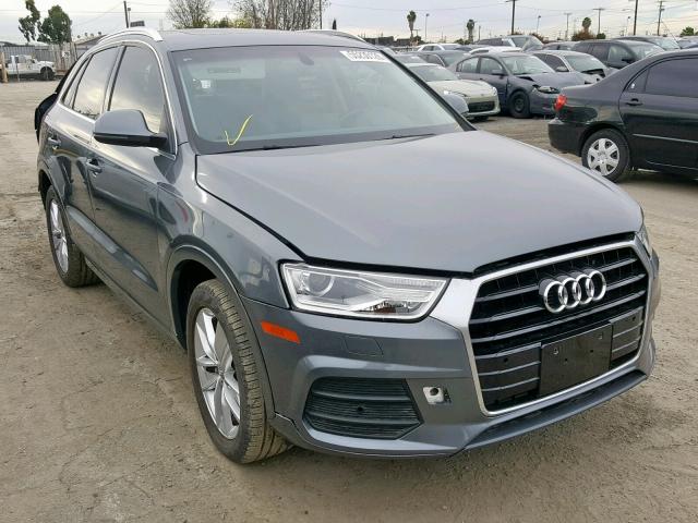 WA1HCCFSXHR001453 - 2017 AUDI Q3 PREMIUM GRAY photo 1