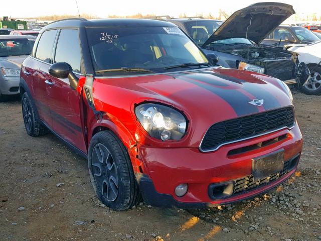 WMWZC3C54CWL87769 - 2012 MINI COOPER S C RED photo 1