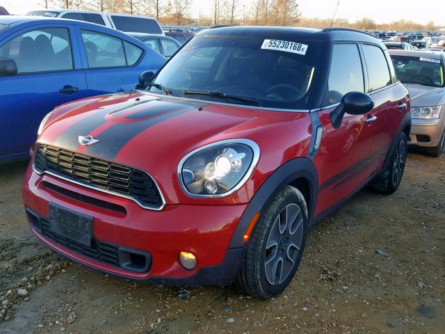 WMWZC3C54CWL87769 - 2012 MINI COOPER S C RED photo 2