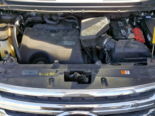 2FMDK3KC8BBB25961 - 2011 FORD EDGE LIMIT BLACK photo 7