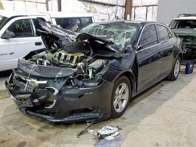 1G11C5SL5FF137420 - 2015 CHEVROLET MALIBU 1LT GRAY photo 2