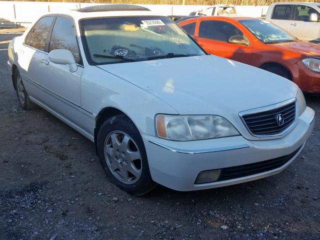 JH4KA96522C010316 - 2002 ACURA 3.5RL WHITE photo 1