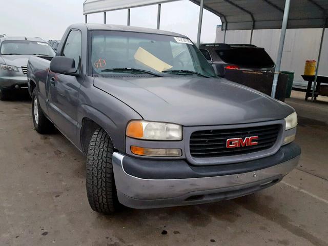 1GTEC14V0XZ527308 - 1999 GMC NEW SIERRA CHARCOAL photo 1