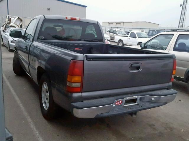 1GTEC14V0XZ527308 - 1999 GMC NEW SIERRA CHARCOAL photo 3