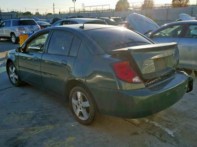1G8AL55FX7Z182747 - 2007 SATURN ION LEVEL GREEN photo 3