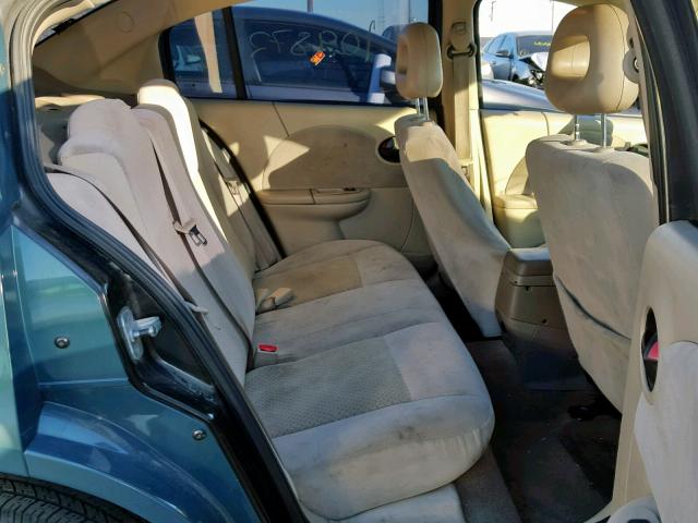 1G8AL55FX7Z182747 - 2007 SATURN ION LEVEL GREEN photo 6