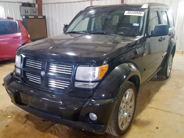 1D8GT58607W733864 - 2007 DODGE NITRO R/T BLACK photo 2