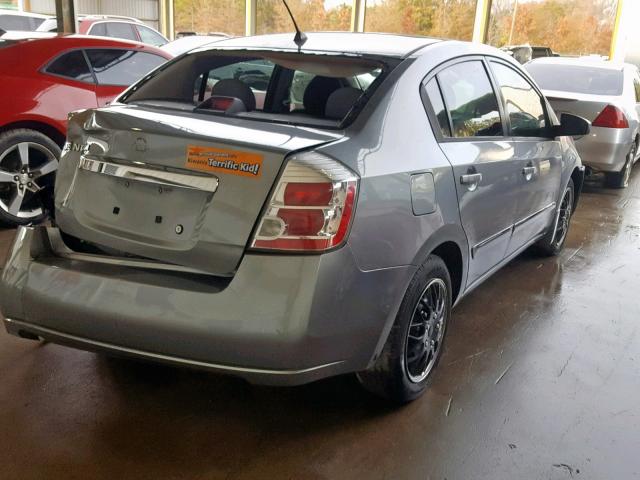 3N1AB6AP1AL724378 - 2010 NISSAN SENTRA 2.0 GRAY photo 4