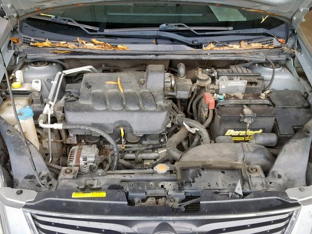 3N1AB6AP1AL724378 - 2010 NISSAN SENTRA 2.0 GRAY photo 7