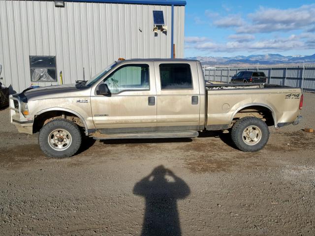 1FTSW31F51EA56760 - 2001 FORD F350 SRW S TAN photo 9