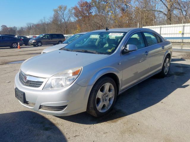 1G8ZS57B99F194618 - 2009 SATURN AURA XE SILVER photo 2