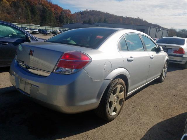 1G8ZS57B99F194618 - 2009 SATURN AURA XE SILVER photo 4