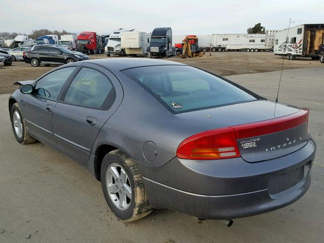 2B3HD56M63H519392 - 2003 DODGE INTREPID E GRAY photo 3