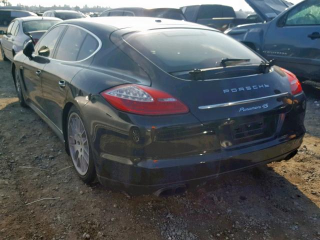 WP0AB2A79AL060767 - 2010 PORSCHE PANAMERA S BLACK photo 3