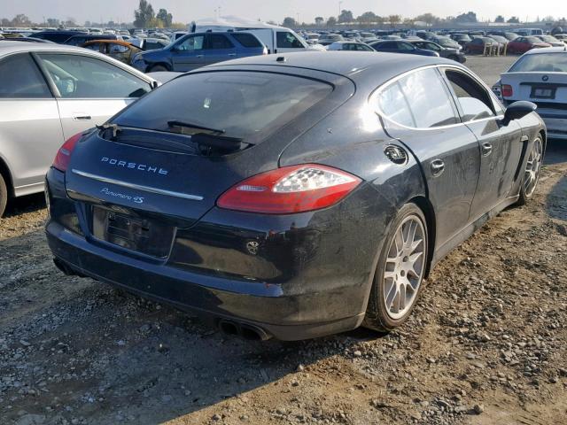 WP0AB2A79AL060767 - 2010 PORSCHE PANAMERA S BLACK photo 4