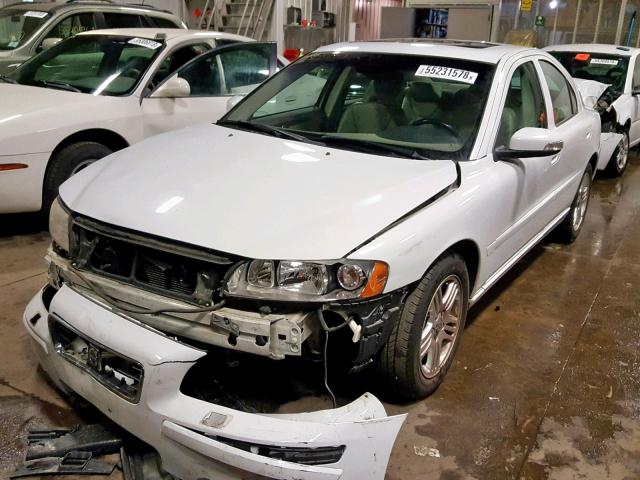 YV1RS592072638521 - 2007 VOLVO S60 2.5T WHITE photo 2