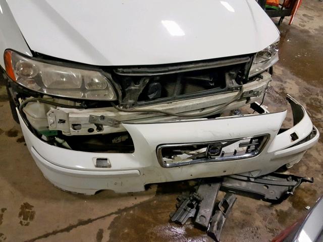 YV1RS592072638521 - 2007 VOLVO S60 2.5T WHITE photo 9