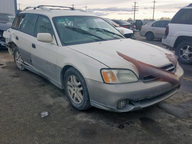 4S3BH665727635511 - 2002 SUBARU LEGACY OUT CREAM photo 1