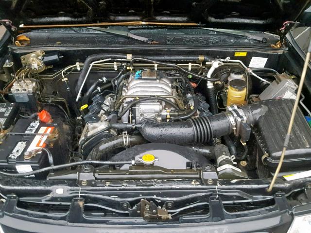 4S6CK58W3Y4402230 - 2000 HONDA PASSPORT E შავი ფოტო 7