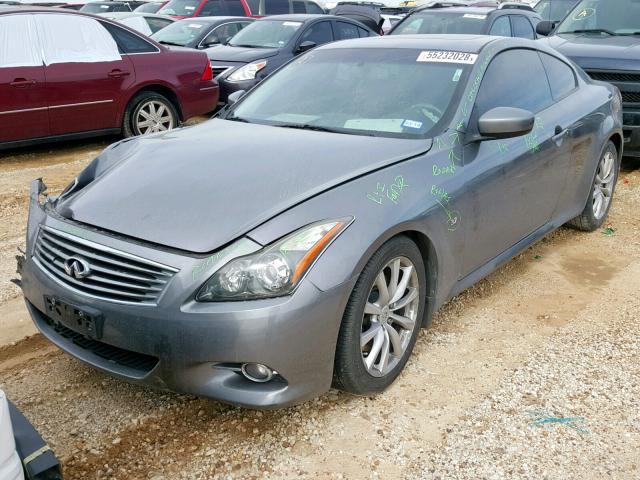 JN1CV6EK4EM112119 - 2014 INFINITI Q60 JOURNE GRAY photo 2